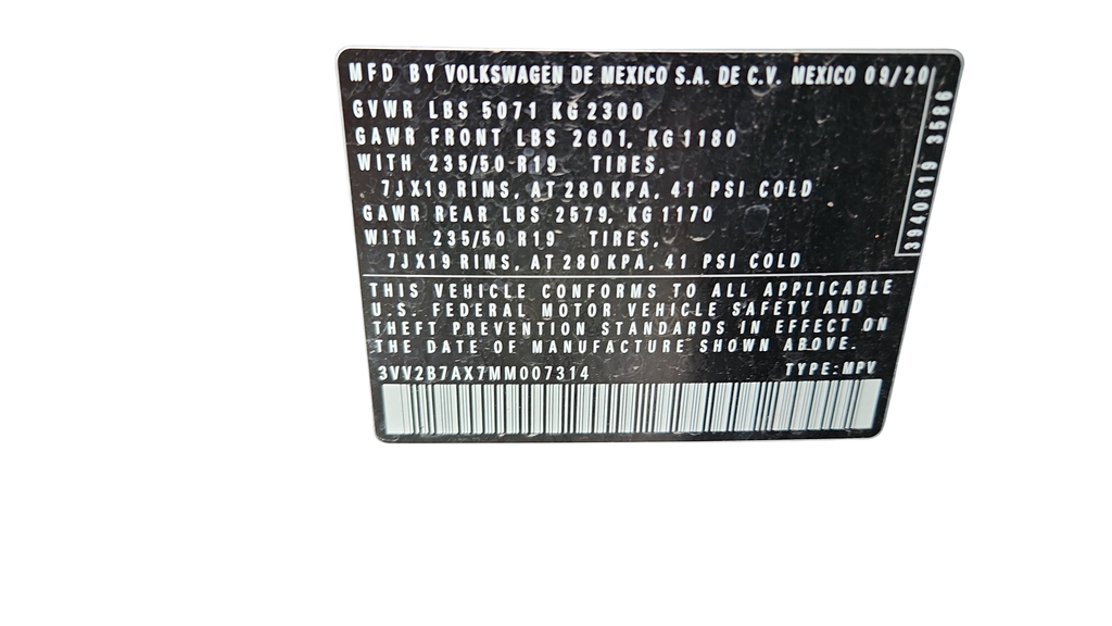 2021 Volkswagen Tiguan