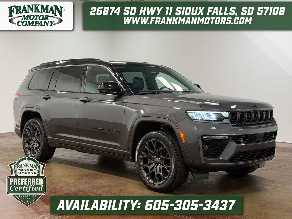 Baltic Gray Metallic Clearcoat 2026 Jeep Grand Cherokee L SUV / Crossover Four-Wheel Drive 8-Speed Automatic