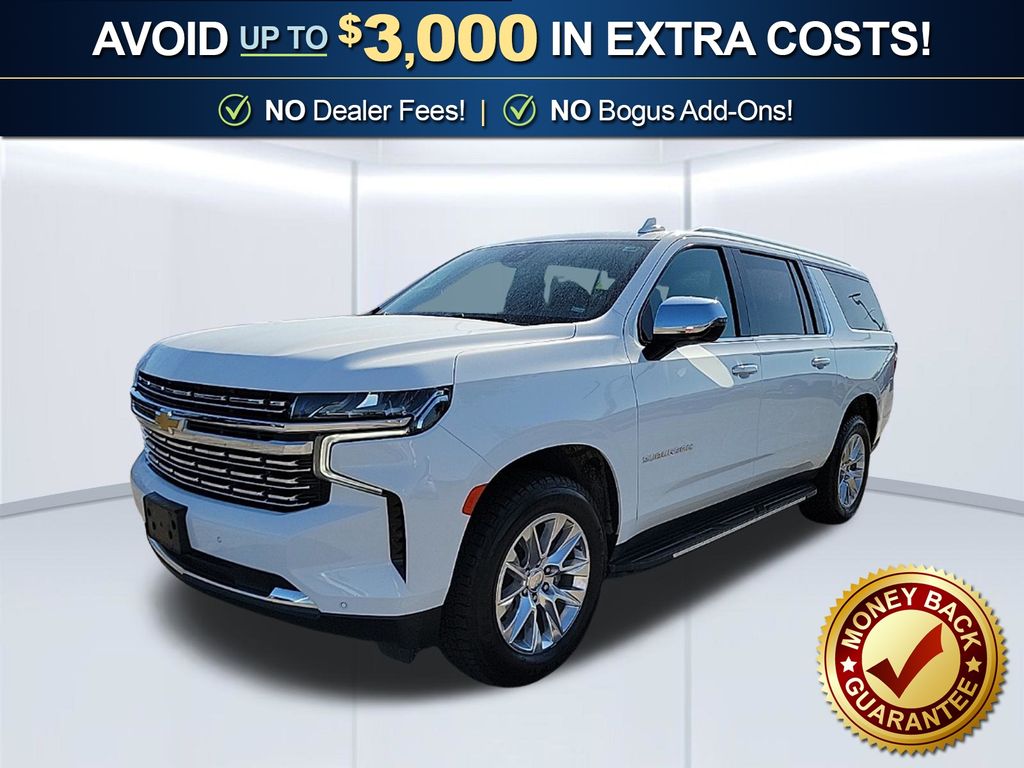 Summit White 2024 Chevrolet Suburban SUV / Crossover Four-Wheel Drive