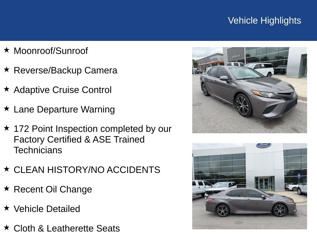 2018 Toyota Camry SE