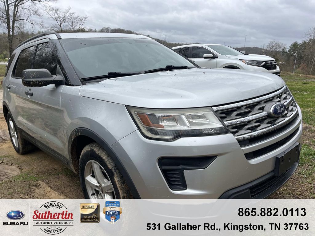 Ingot Silver 2019 Ford Explorer Base SUV / Crossover Front-Wheel Drive 6-Speed Automatic