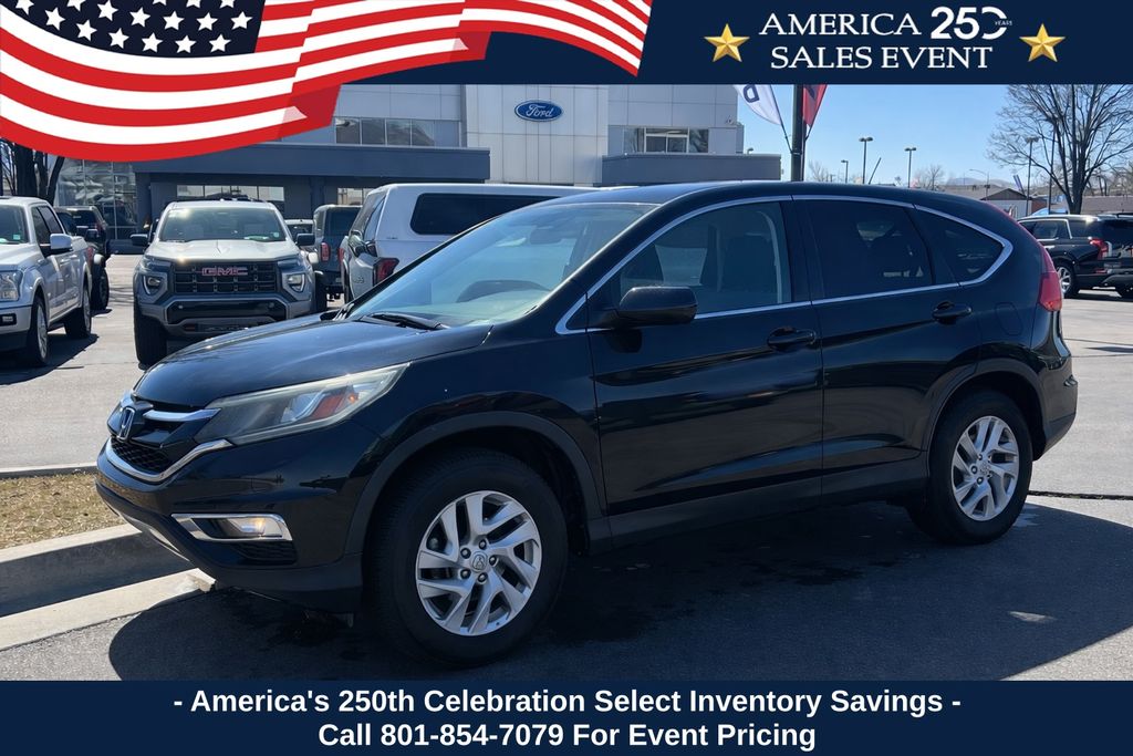 Black 2015 Honda CR-V SUV / Crossover All-Wheel Drive Continuously Variable Transmission