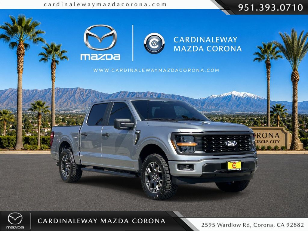 Iconic Silver Metallic 2024 Ford F-150 Pickup Truck 4X2 Automatic