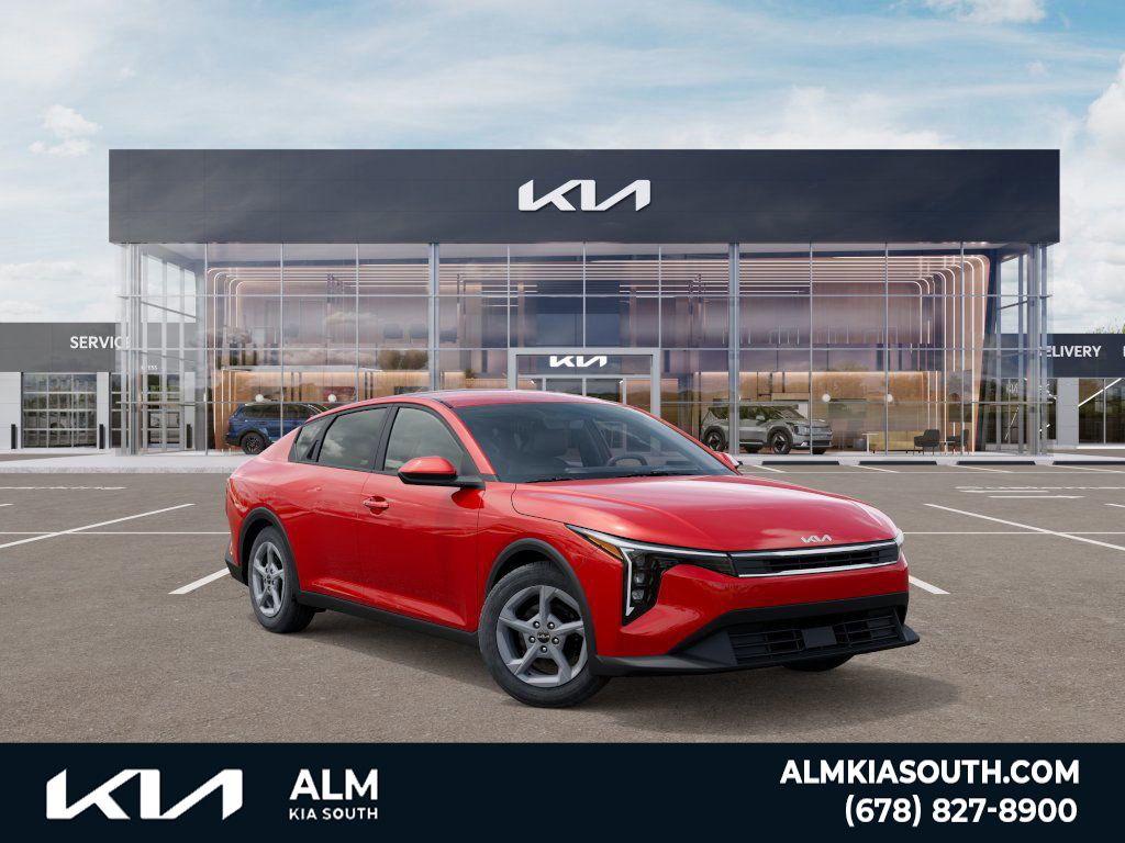 New 2025 Currant Red Kia LXS image 8