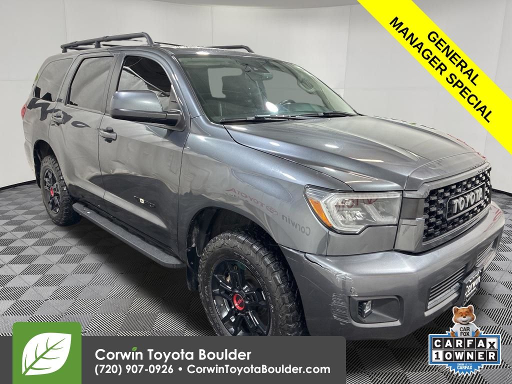 Magnetic Gray Metallic 2020 Toyota Sequoia SUV / Crossover Four-Wheel Drive 6-Speed Automatic