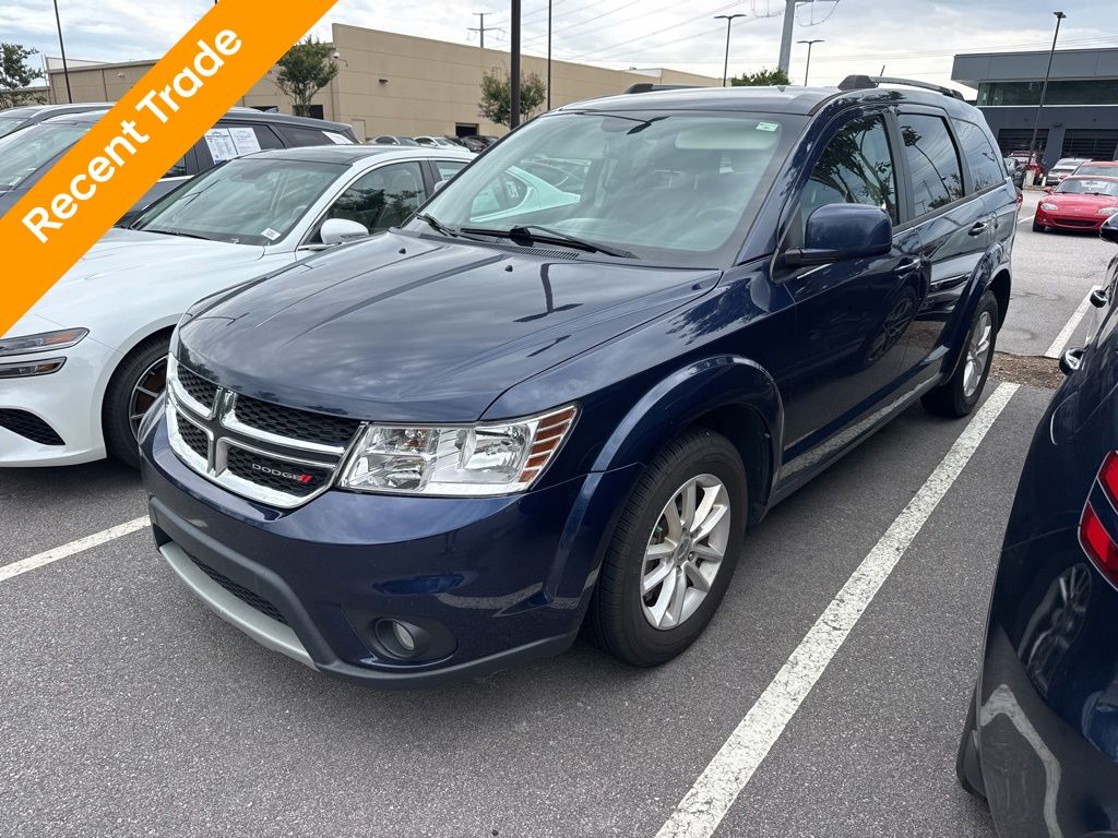 Contusion Blue Pearlcoat 2017 Dodge Journey SXT FWD SUV / Crossover Front-Wheel Drive 4-Speed Automatic