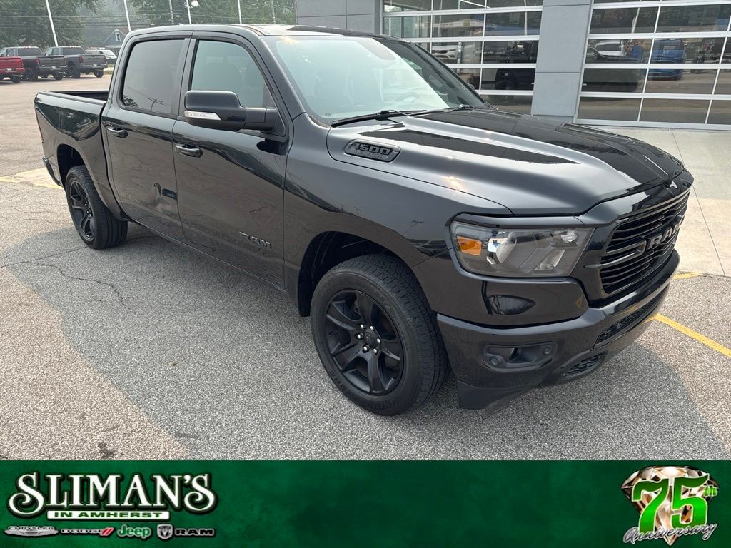 Diamond Black 2020 RAM 1500 Pickup Truck Four-Wheel Drive 8-Speed Automatic