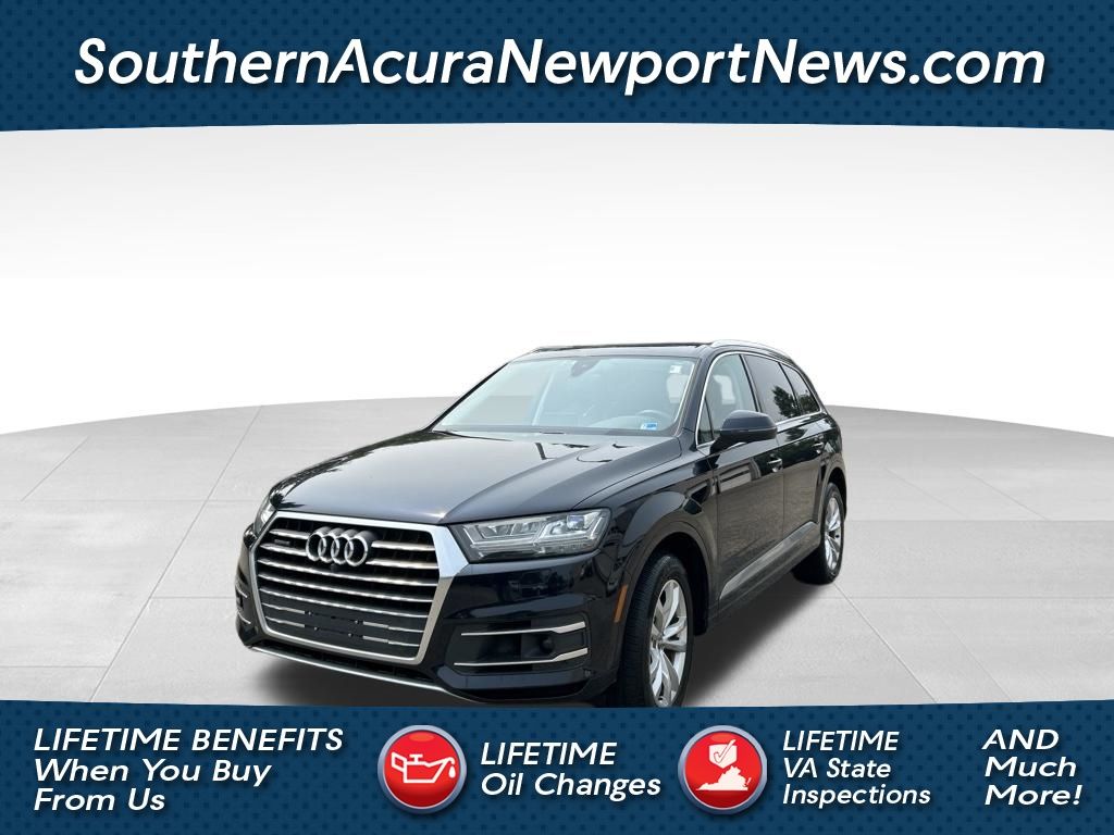 Night Black 2017 Audi Q7 SUV / Crossover All-Wheel Drive 8-Speed Automatic