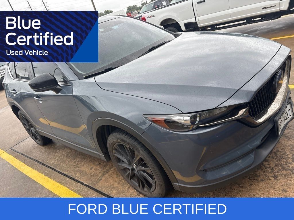 2021 Mazda CX-5 Carbon Edition Turbo Gray at DeMontrond Automotive Group