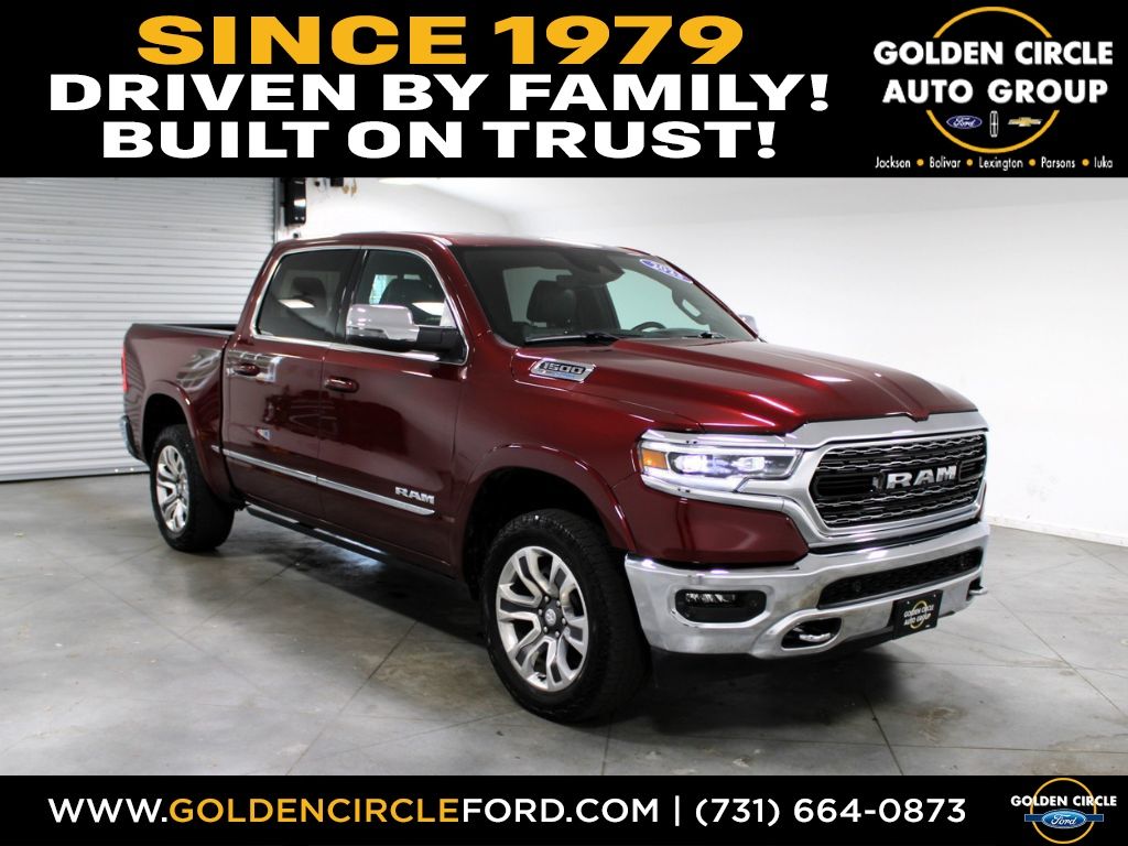 Delmonico Red Pearlcoat 2023 RAM 1500 Pickup Truck Four-Wheel Drive 8-Speed Automatic