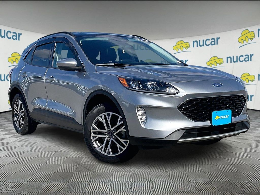 Silver Metallic 2022 Ford Escape SEL AWD SUV / Crossover All-Wheel Drive 8-Speed Automatic