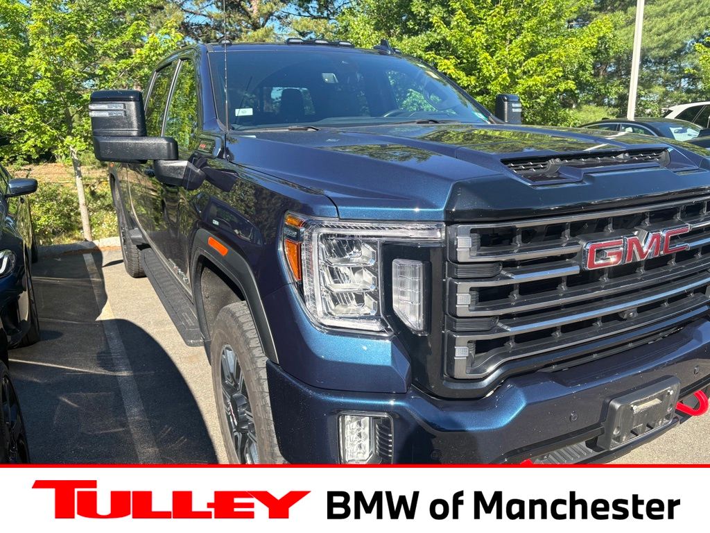 Pacific Blue Metallic 2022 GMC Sierra 2500HD Pickup Truck Four-Wheel Drive 6-Speed Automatic