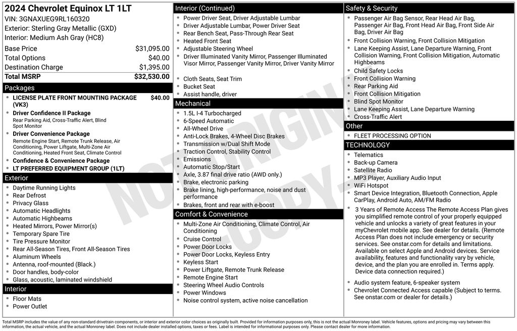 Used 2024 Chevrolet Equinox SUV