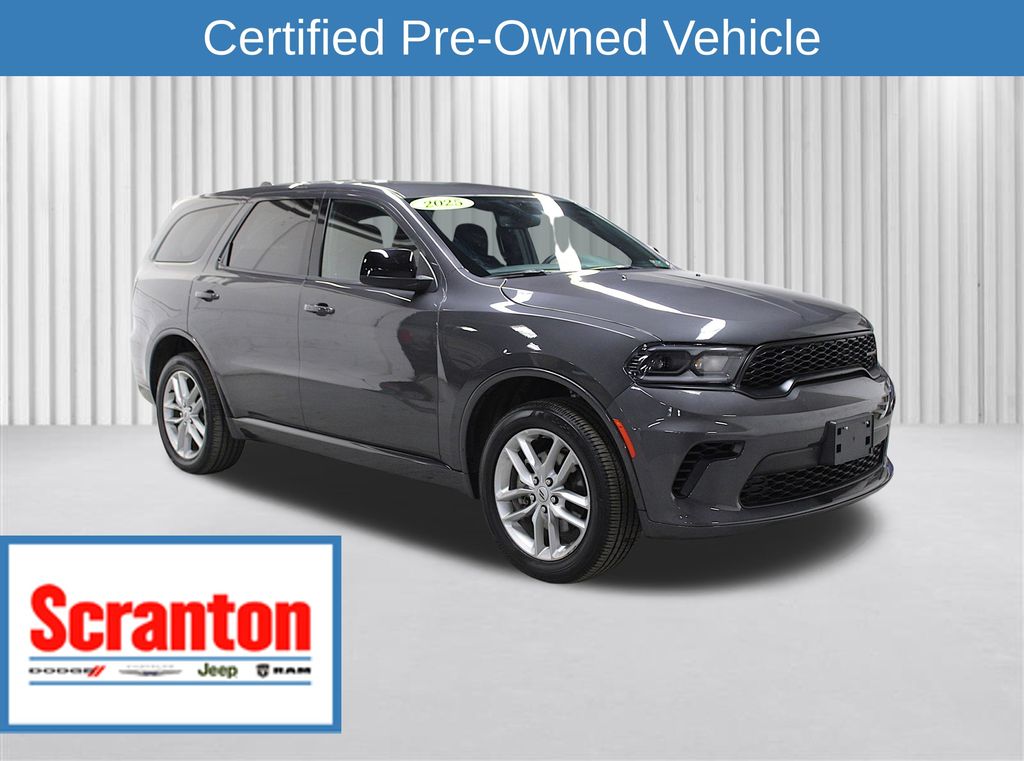 Vapor Gray 2025 Dodge Durango SUV / Crossover All-Wheel Drive 8-Speed Automatic