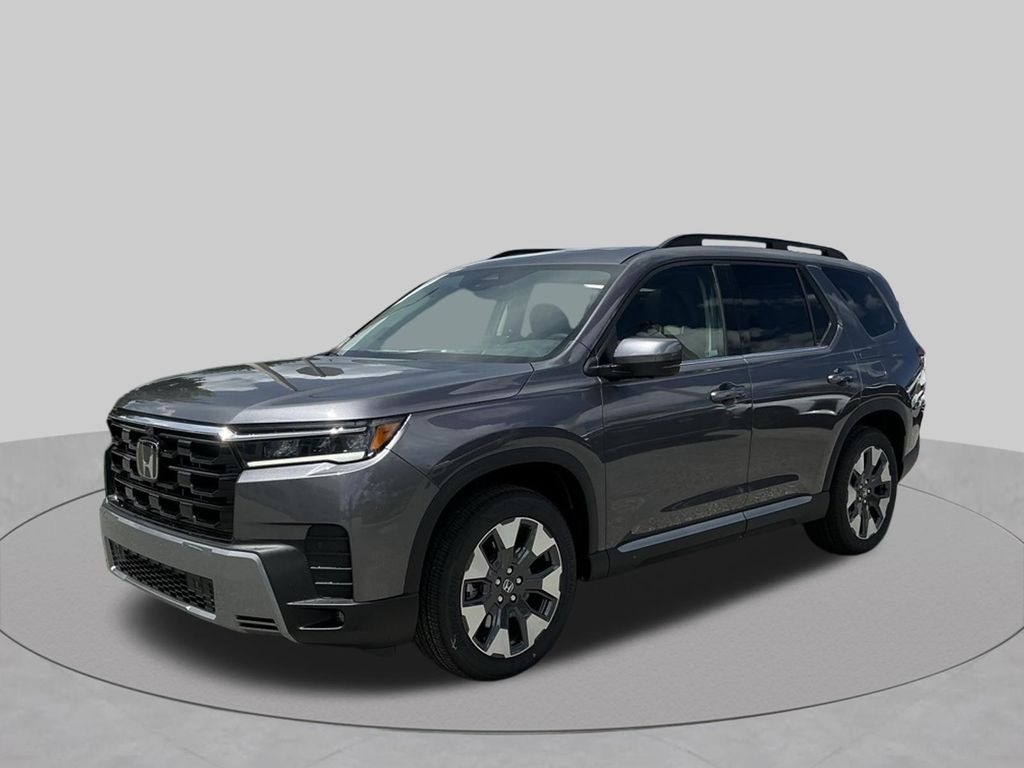 Gray (Modern Steel Metallic) 2026 Honda Pilot SUV / Crossover All-Wheel Drive Automatic
