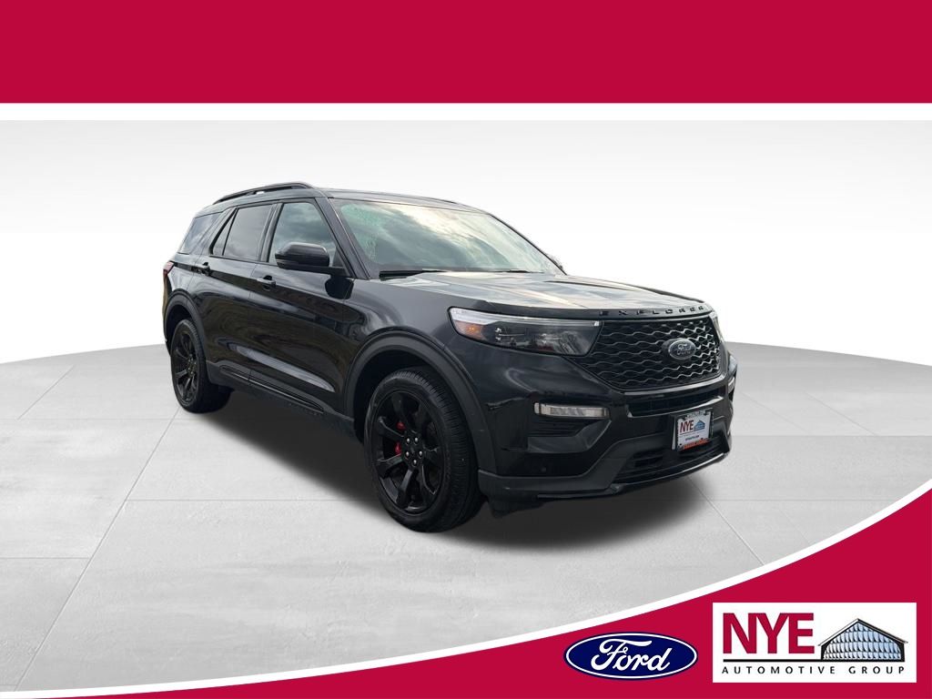 Agate Black Metallic 2023 Ford Explorer ST AWD SUV / Crossover All-Wheel Drive Automatic