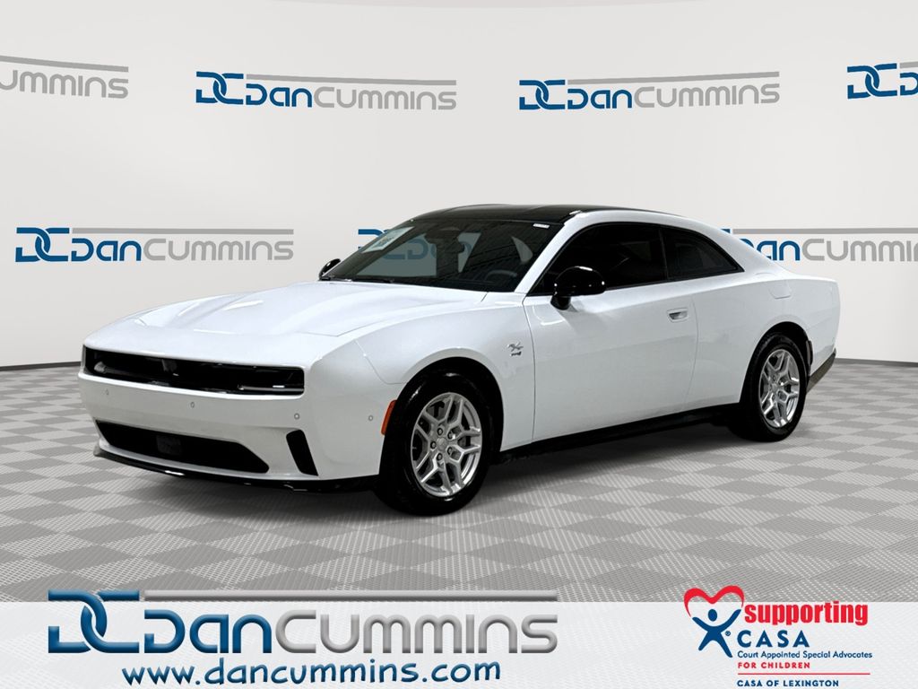 Bright White Clearcoat 2025 Dodge Charger Daytona R/T AWD Coupe All-Wheel Drive 1-Speed Automatic