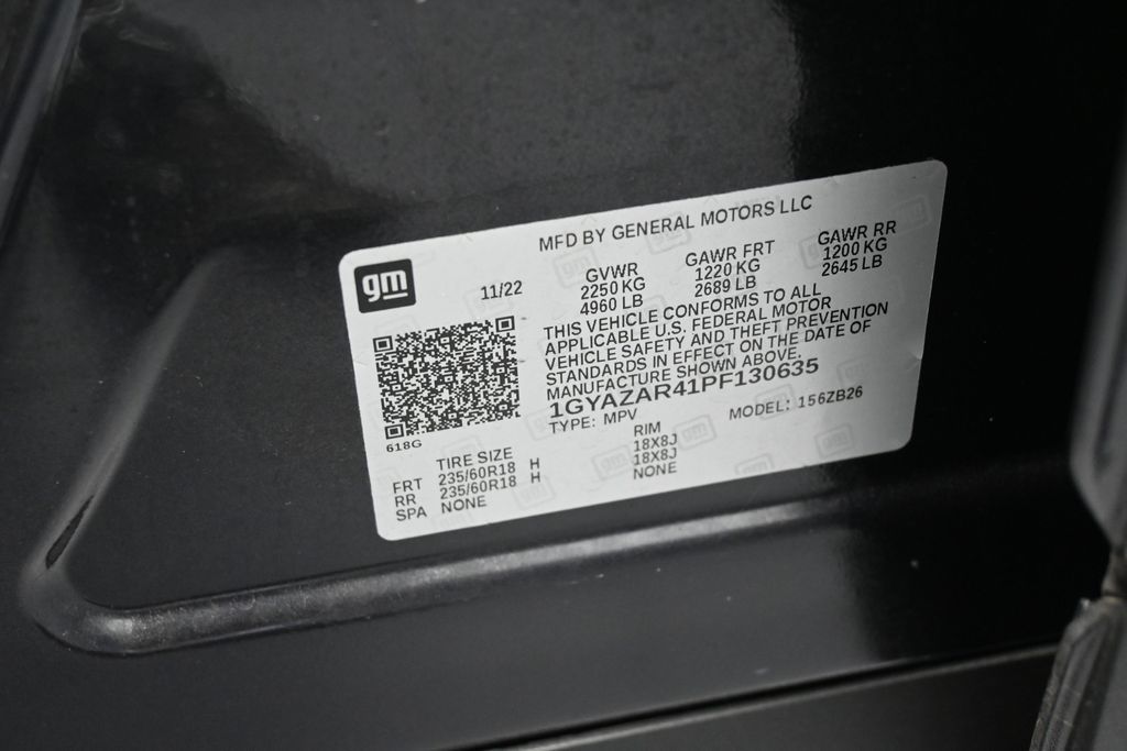 Used 2023 Galactic Gray Metallic Cadillac Luxury image 17