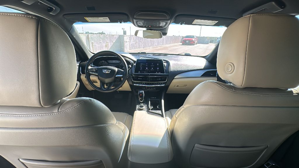 2022 Cadillac CT5 Luxury Red at AutoSavvy Houston Southwest