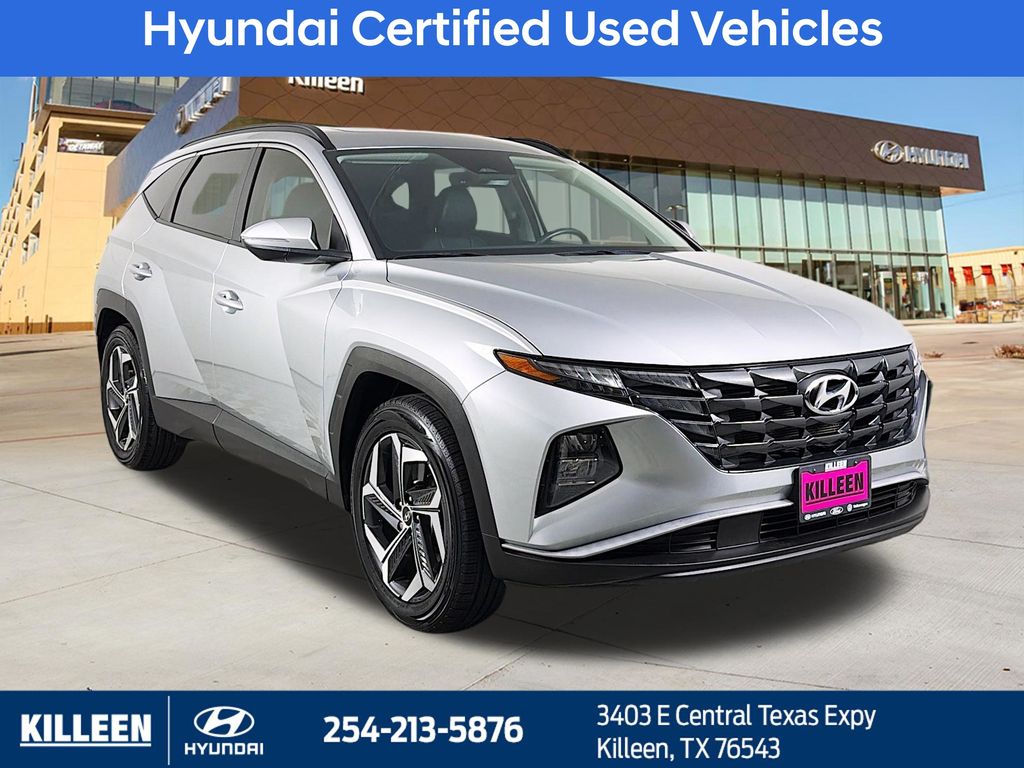 Shimmering Silver 2024 Hyundai Tucson SEL FWD SUV / Crossover Front-Wheel Drive 8-Speed Automatic