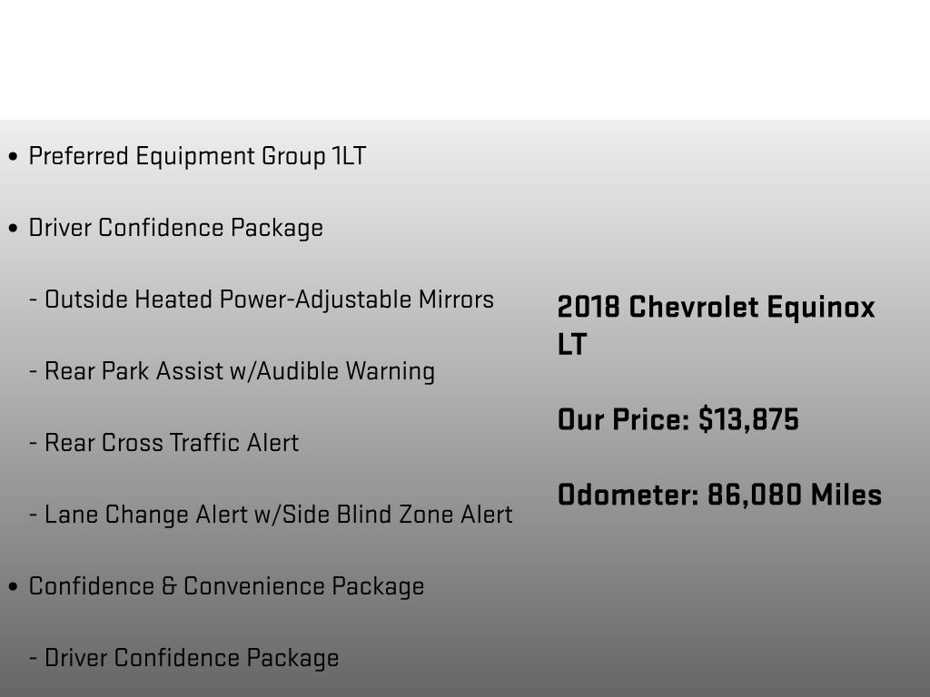 2018 Chevrolet Equinox LT Red at Klick Lewis Buick Chevrolet