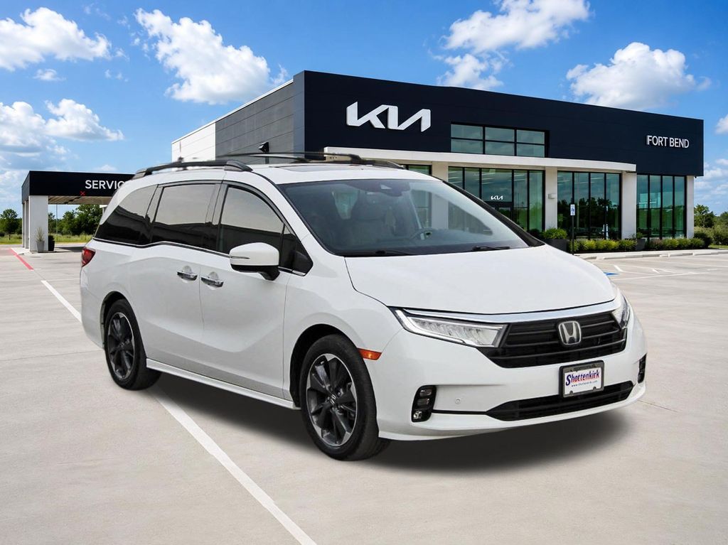 2023 Honda Odyssey Elite White at DeMontrond Automotive Group
