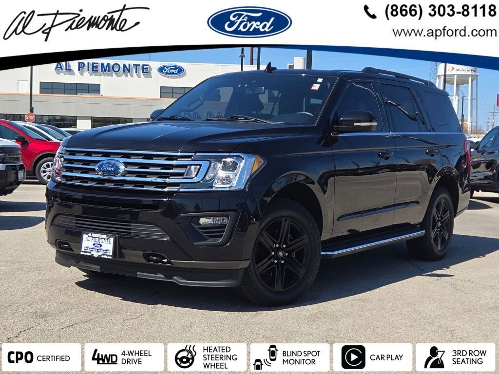 Black 2021 Ford Expedition XLT 4WD SUV / Crossover Four-Wheel Drive Automatic