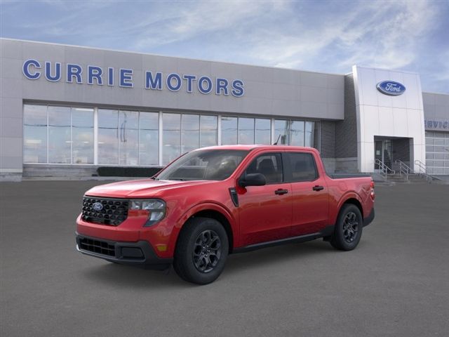 Ruby Red Metallic Tinted Clearcoat 2026 Ford Maverick XLT SuperCrew AWD Pickup Truck All-Wheel Drive 8-Speed Automatic
