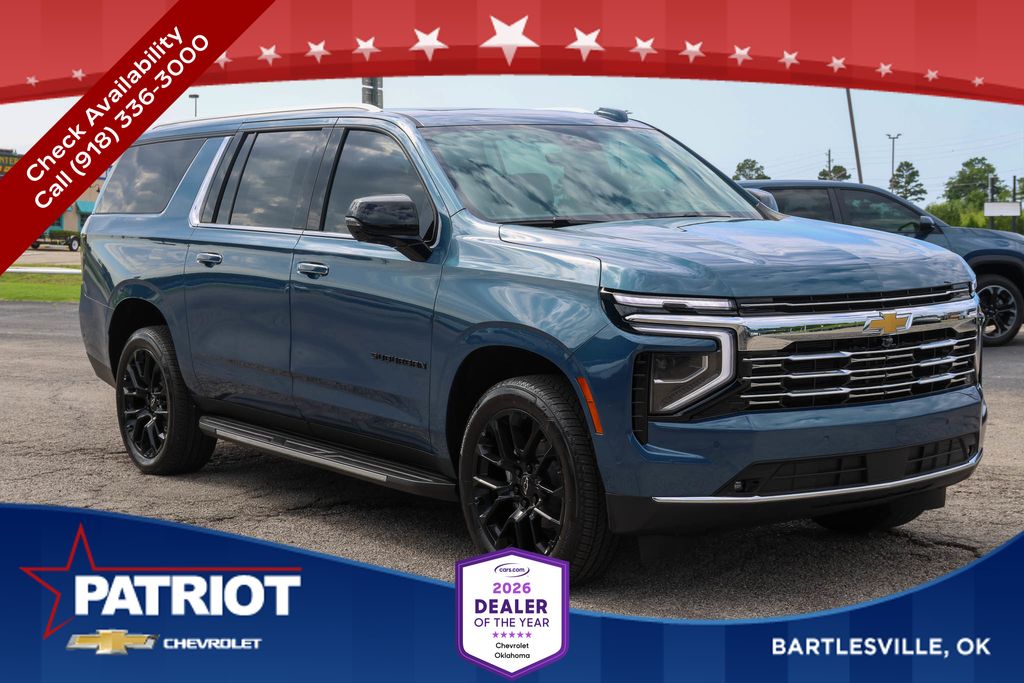 Lakeshore Blue Metallic 2026 Chevrolet Suburban SUV / Crossover Four-Wheel Drive 