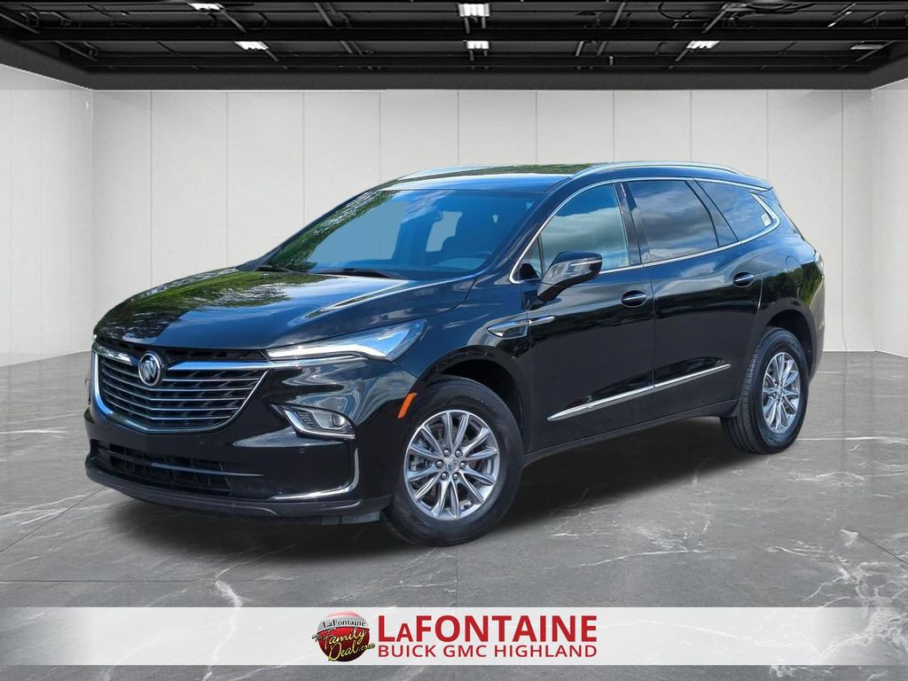 Black (Ebony Twilight Metallic) 2023 Buick Enclave SUV / Crossover Four-Wheel Drive 9-Speed Automatic