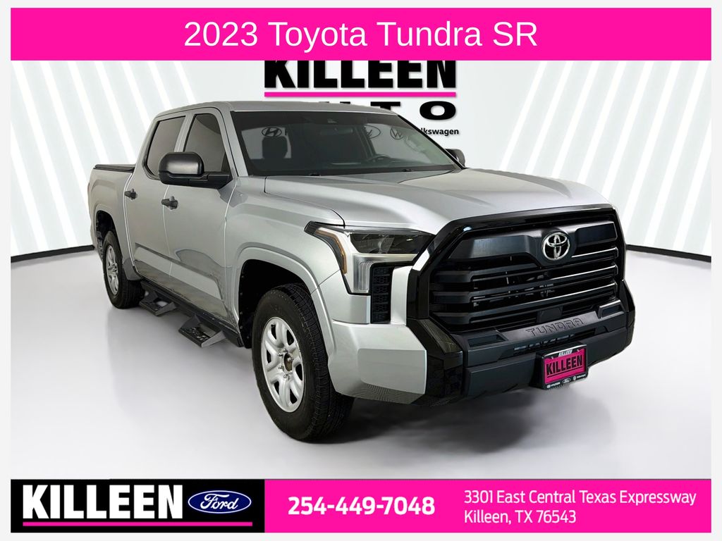Celestial Silver Metallic 2023 Toyota Tundra Pickup Truck 4X2 Automatic