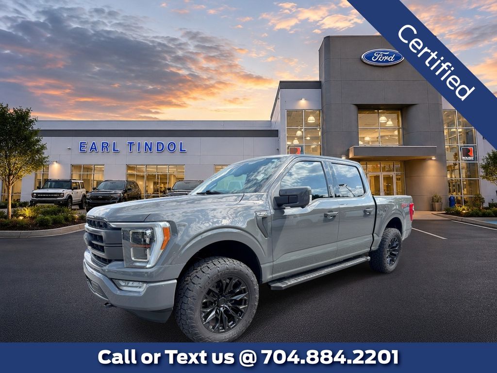 Gray (Lead Foot) 2021 Ford F-150 Pickup Truck Four-Wheel Drive Automatic