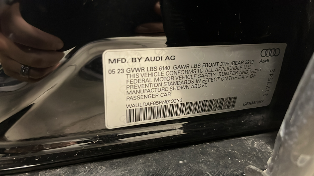 Used 2023 Black Metallic Audi L 55 image 28