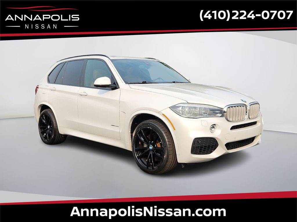 White Metallic 2016 BMW X5 SUV / Crossover All-Wheel Drive 8-Speed Automatic