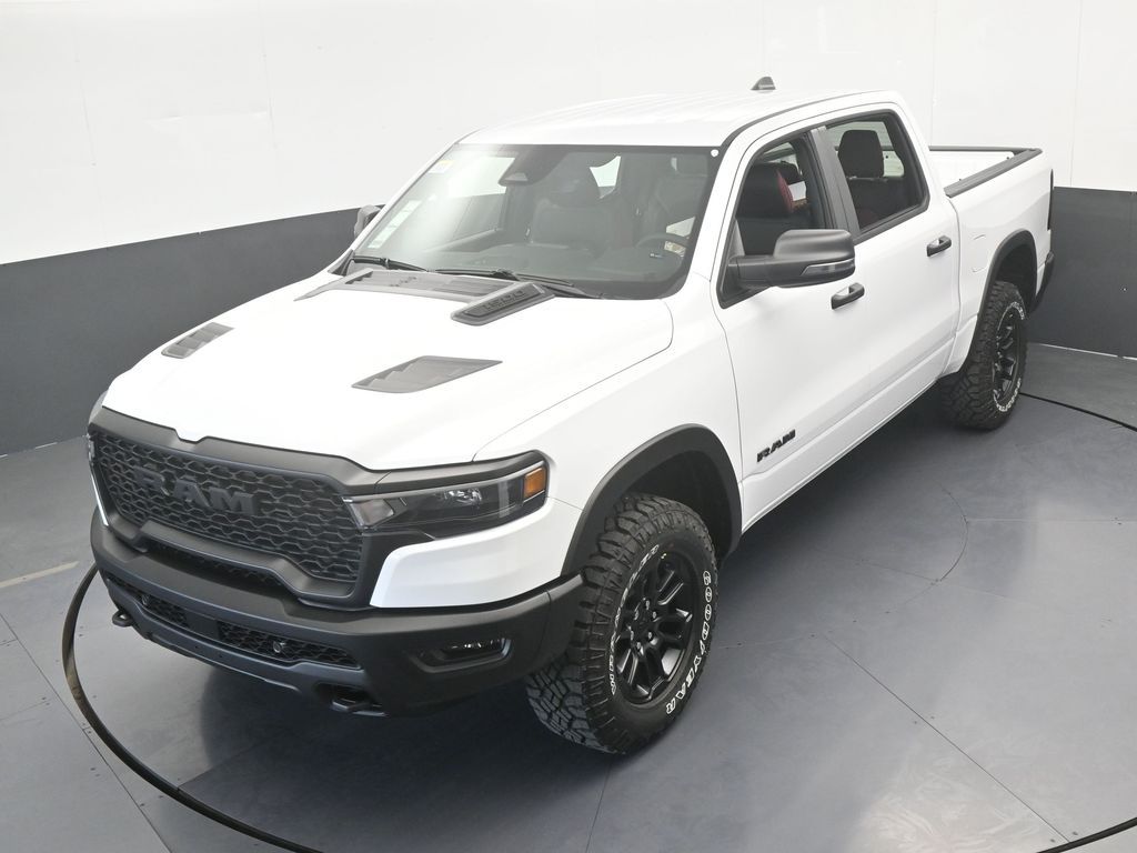 New 2026 Bright White Clearcoat Ram Rebel image 45