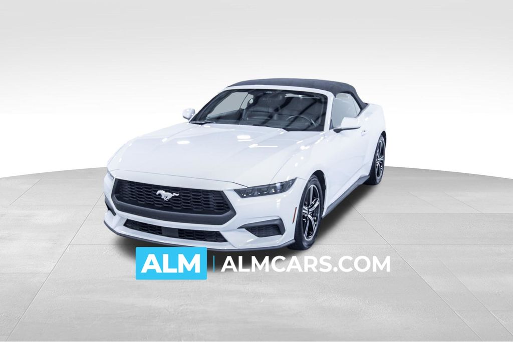 Oxford White 2025 Ford Mustang Convertible Rear-Wheel Drive Automatic