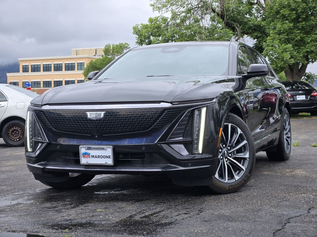 Stellar Black Metallic 2024 Cadillac LYRIQ Sport 1 AWD SUV / Crossover All-Wheel Drive 1-Speed Automatic