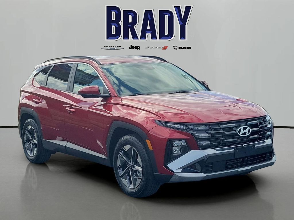 Ultimate Red 2026 Hyundai Tucson SEL FWD SUV / Crossover Front-Wheel Drive 8-Speed Automatic