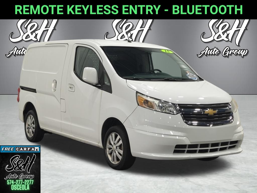 Designer White 2015 Chevrolet City Express LT FWD Van Front-Wheel Drive Continuously Variable Transmission