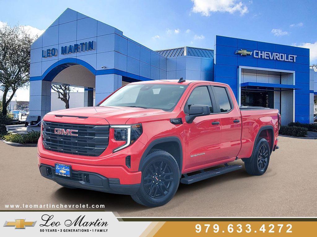 Cardinal Red 2026 GMC Sierra 1500 Pro Double Cab RWD Pickup Truck 4X2 8-Speed Automatic