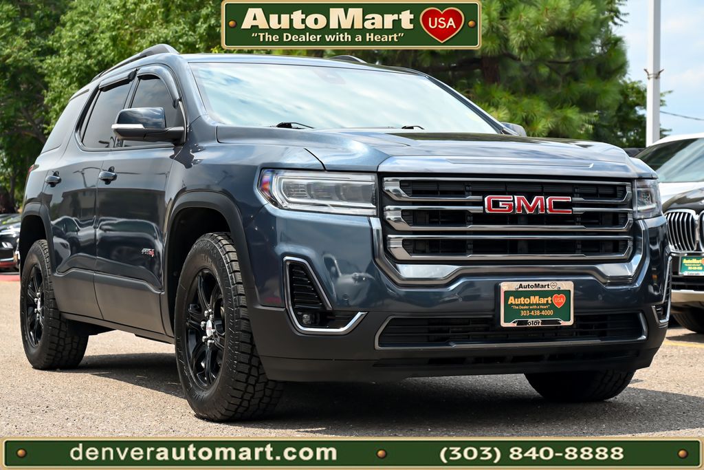 Gray (Dark Sky Metallic) 2020 GMC Acadia SUV / Crossover Four-Wheel Drive 9-Speed Automatic