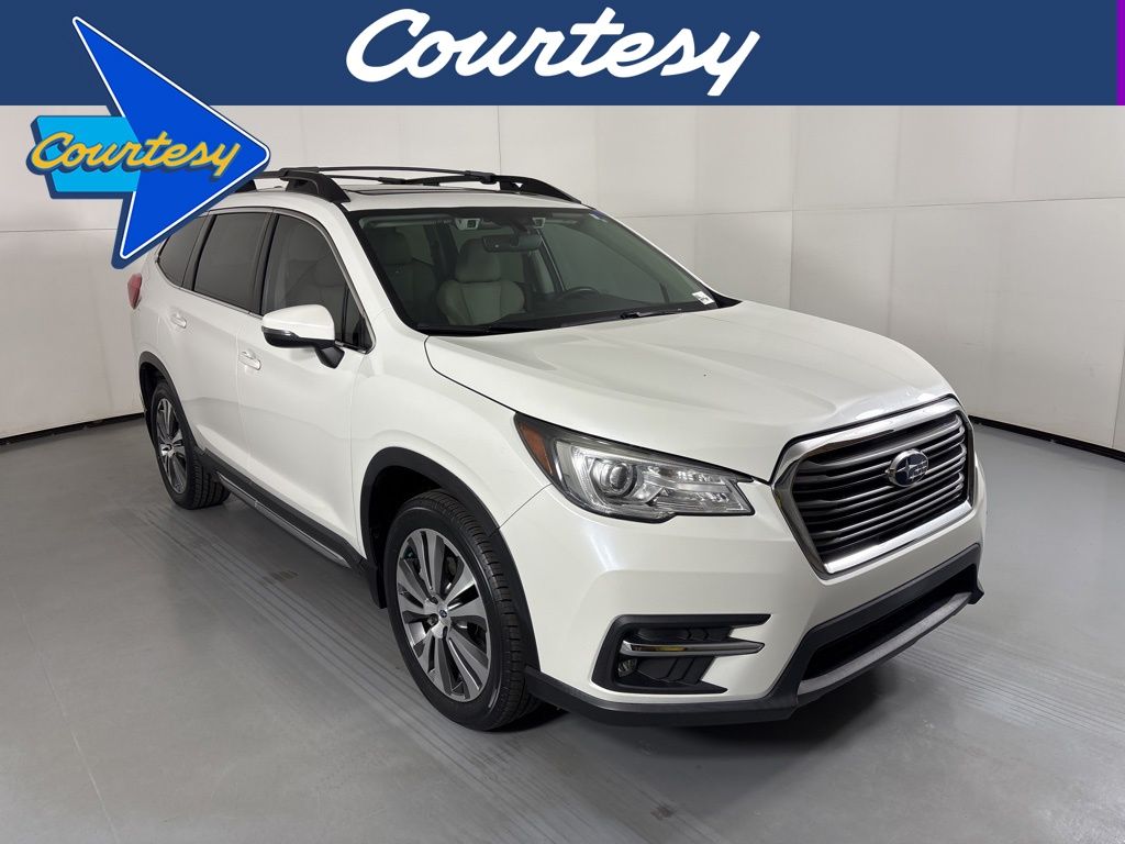 Crystal White Pearl 2020 Subaru Ascent Limited 7-Passenger AWD SUV / Crossover All-Wheel Drive Continuously Variable Transmission