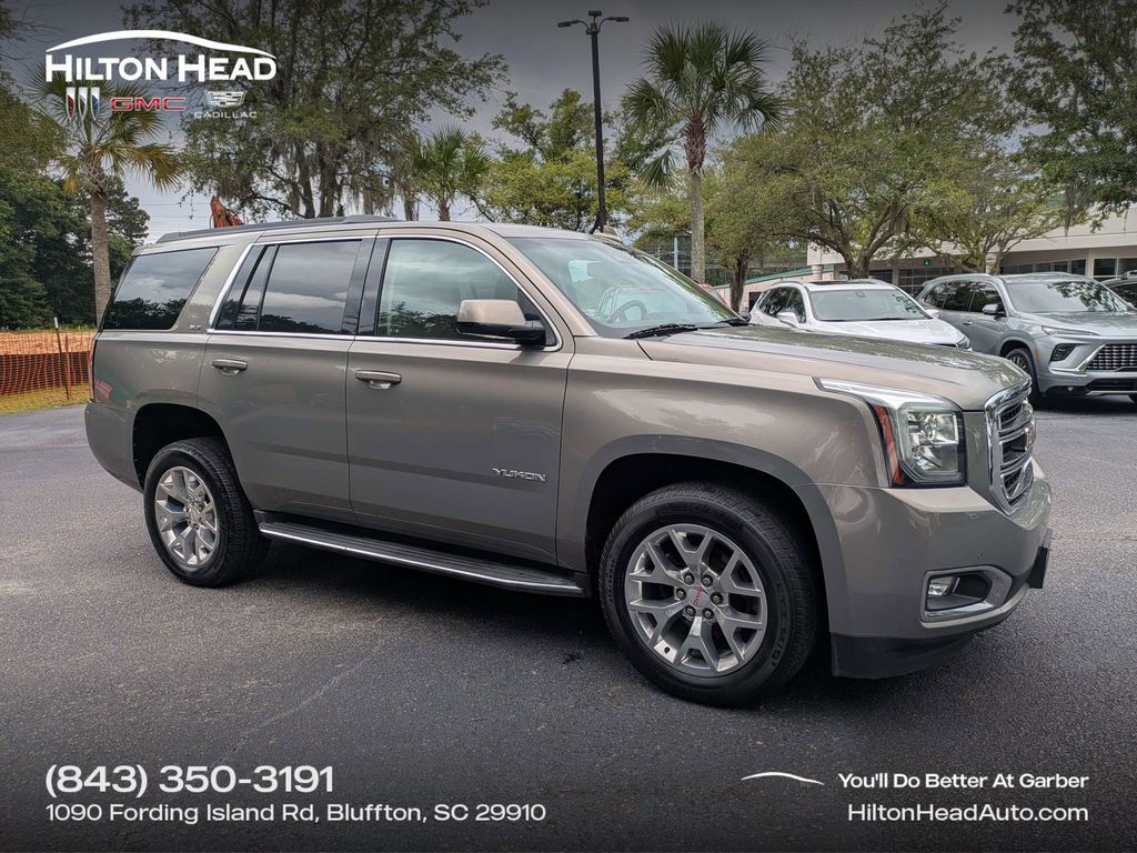 Pepperdust Metallic 2019 GMC Yukon SLT Standard Edition RWD SUV / Crossover 4X2 6-Speed Automatic Overdrive