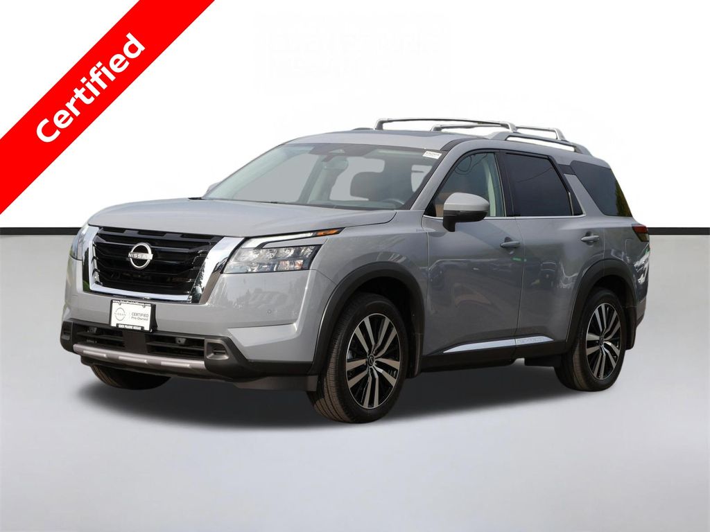 Boulder Gray Pearl 2025 Nissan Pathfinder SUV / Crossover All-Wheel Drive 9-Speed Automatic