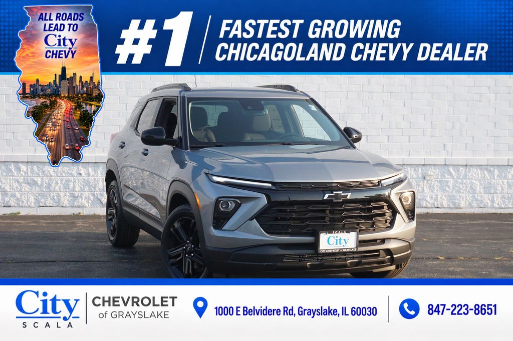 Sterling Gray Metallic 2026 Chevrolet Trailblazer SUV / Crossover Front-Wheel Drive Continuously Variable Transmission