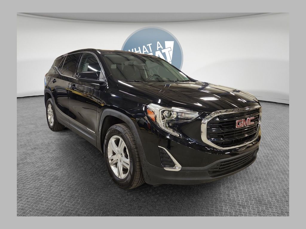 Black (Ebony Twilight Metallic) 2020 GMC Terrain SUV / Crossover Four-Wheel Drive 9-Speed Automatic