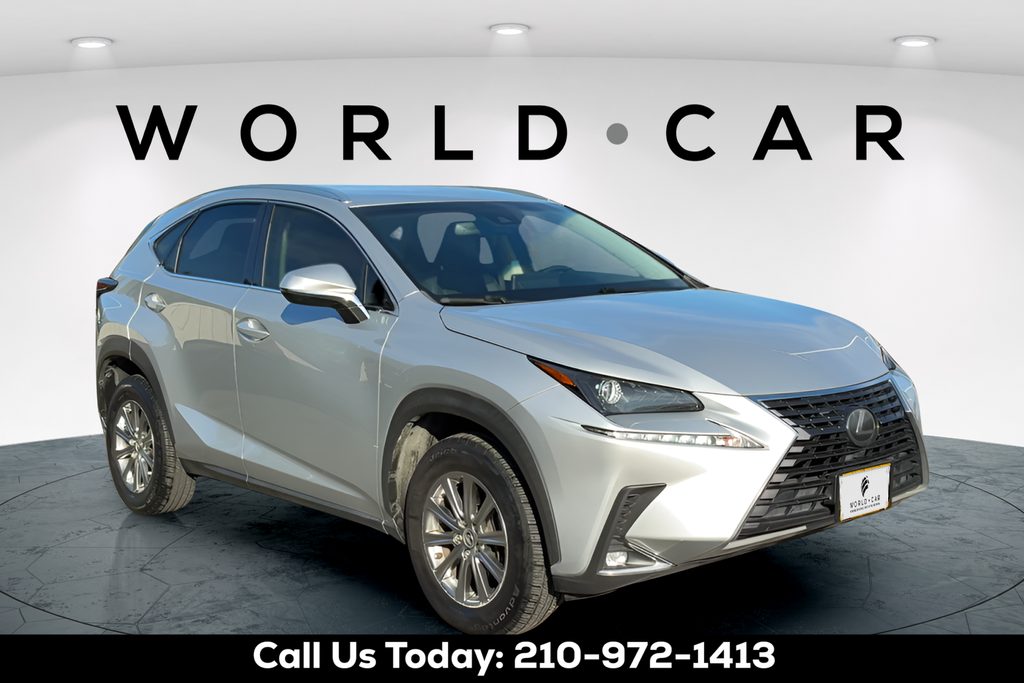 Silver 2018 Lexus NX 300 FWD SUV / Crossover Front-Wheel Drive 6-Speed Automatic