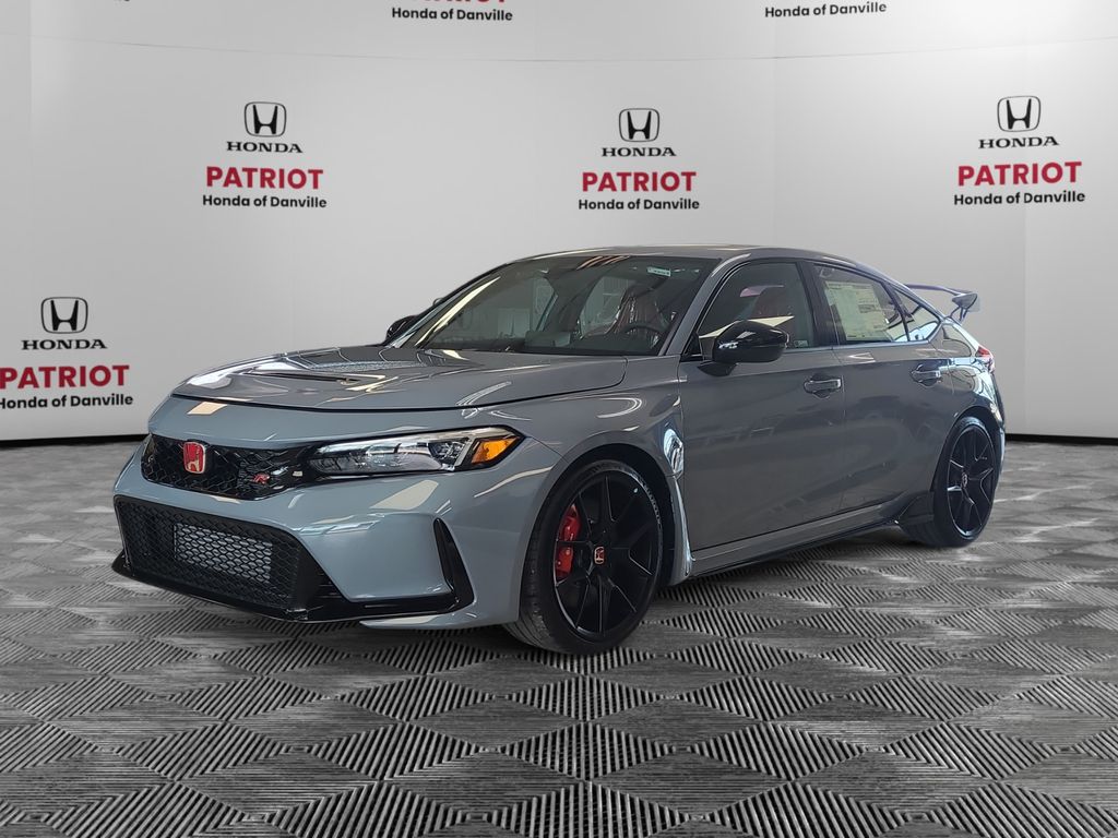 Sonic Gray Pearl 2026 Honda Civic Type R Hatchback Front-Wheel Drive 6-Speed Manual