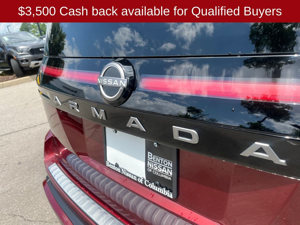 2026 Coulis Red Pearl Nissan Armada Platinum Reserve 4X4 SUV