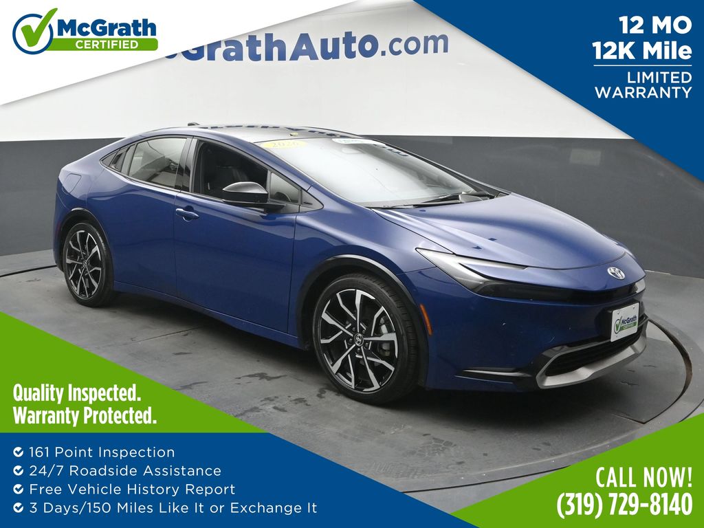 Blue 2026 Toyota Prius Plug-In Hybrid Hatchback Front-Wheel Drive Continuously Variable Transmission